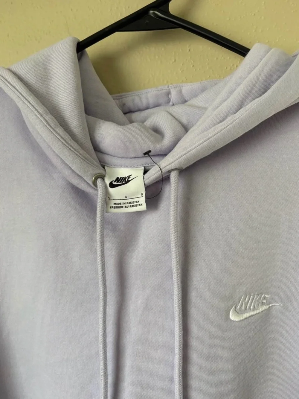 Nike Men’s Lavender Crewneck Hoodie